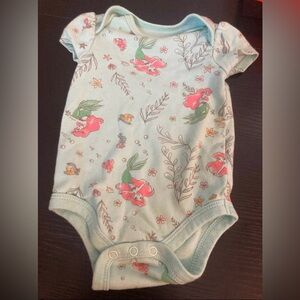 Disney Ariel and Friends Bodysuit - Red and Green